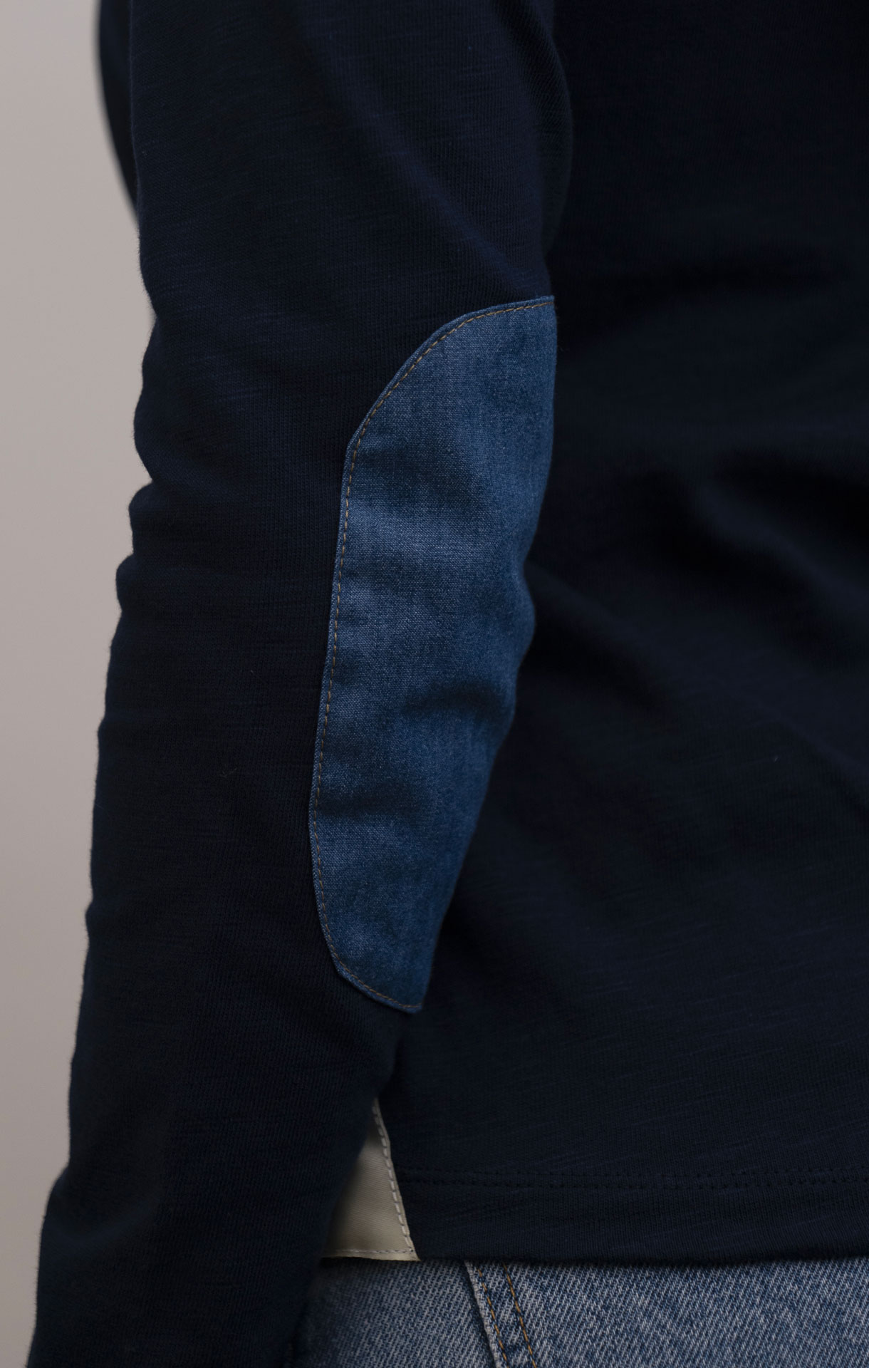 T-shirt zippé à capuche DIVINE MARINE – Image 6