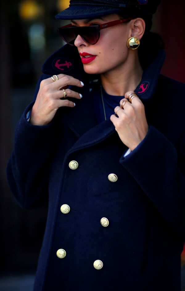 Caban Homme & Femme OLIVIER MARINE – Image 3
