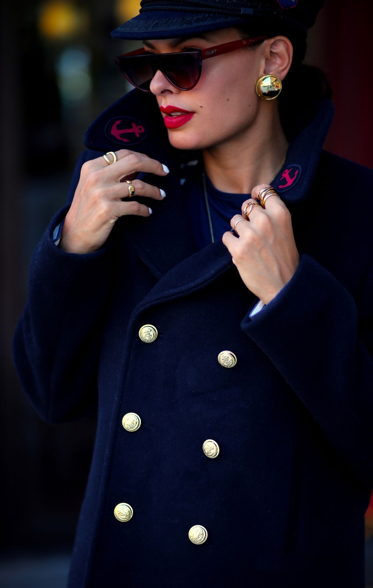 Caban Homme & Femme OLIVIER MARINE – Image 3