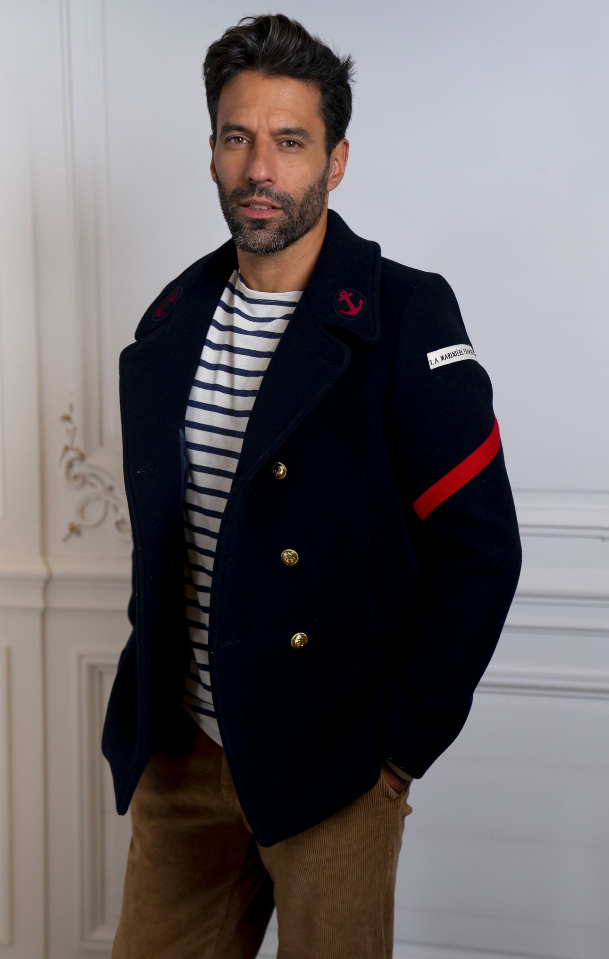 Caban Homme & Femme OLIVIER MARINE – Image 13