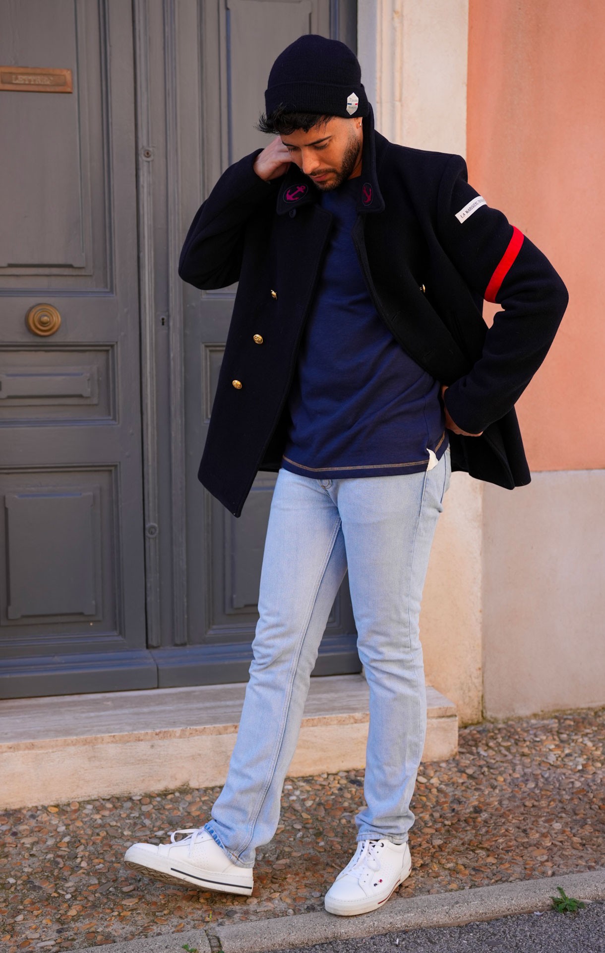 Caban Homme & Femme OLIVIER MARINE – Image 11