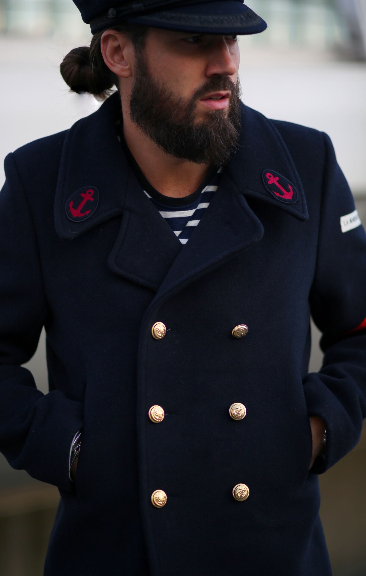 Caban Homme & Femme OLIVIER MARINE – Image 7
