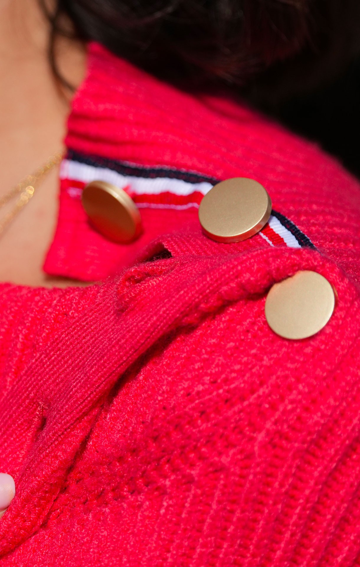 Pull chic et original ROSANNE Corail – Image 3